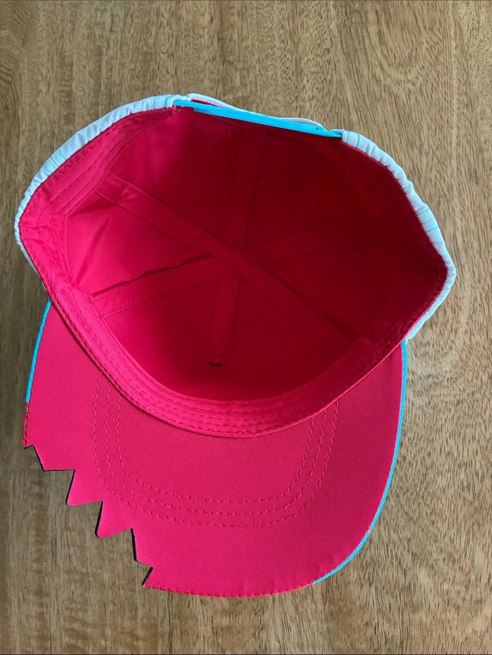Monster Truck Wars Shark Attack Youth Snapback Hat Shark Fin Bite Brim Blue